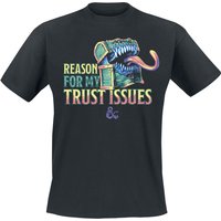 Dungeons and Dragons - Gaming T-Shirt - Mimic - Trust Issues - S bis XXL - für Männer - Größe M - schwarz  - EMP exklusives Merchandise! von Dungeons and Dragons