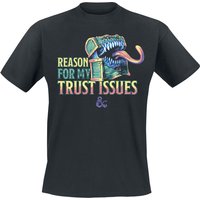 Dungeons and Dragons - Gaming T-Shirt - Mimic - Trust Issues - S bis XXL - für Männer - Größe S - schwarz  - EMP exklusives Merchandise! von Dungeons and Dragons
