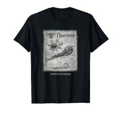 Dungeons & Dragons Baldur's Gate III Nautiloid Schematics T-Shirt von Dungeons & Dragons