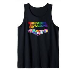 Dungeons & Dragons Pride Flag Dice Lineup Tank Top von Dungeons & Dragons