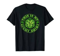 Dungeons & Dragons St. Patrick's Day Lucky D20 T-Shirt von Dungeons & Dragons