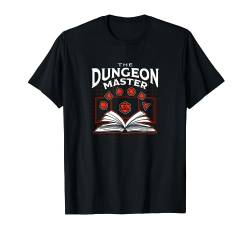 Dungeons & Dragons The Dungeon Master Red Dice Grid Logo T-Shirt von Dungeons & Dragons