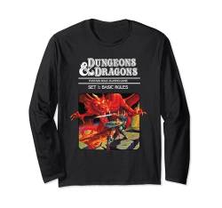 Dungeons & Dragons Vintage Basic Rules Cover Langarmshirt von Dungeons & Dragons