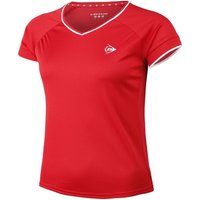 Dunlop Club Line Crew T-Shirt Damen in rot, Größe: S von Dunlop