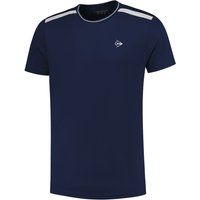 Dunlop Crew T-Shirt Herren in dunkelblau, Größe: XXL von Dunlop