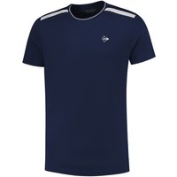 Dunlop Crew T-Shirt Herren in dunkelblau von Dunlop