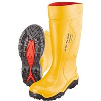 Dunlop Gummistiefel Stiefel Purofort+ S5 Größe 44 gelb von Dunlop