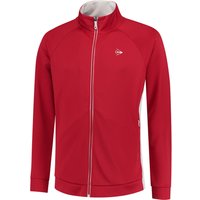 Dunlop Knitted Trainingsjacke Herren in rot von Dunlop