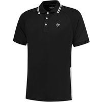 Dunlop Polo Herren in schwarz, Größe: L von Dunlop