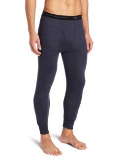 Duofold Herrenhose, mittelschwer, feuchtigkeitsableitend, Thermo-Hose, Navy, Mittel von Duofold