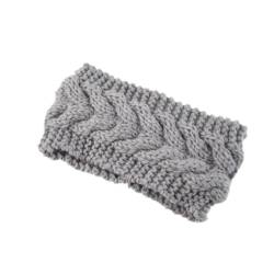 Winter Stirnband für Damen, Gestrickte Stirnbänder Haarband Ohrenwärmer Kopfband Headband Elastische Häkelarbeit Headwrap Haarreifen für Frauen Mädchen Outdoor Sportarten von Duories