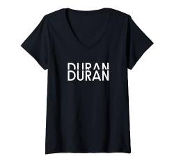 Duran Duran - Doppel Duran T-Shirt mit V-Ausschnitt von Duran Duran