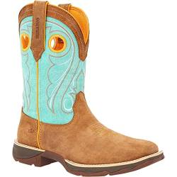 Durango Damen Westernstiefel Dusty Brown & Sky Blue, Dusty Brown Sky Blue, 41 EU von Durango