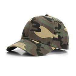 Durio Baseball Cap Kids Unisex Jungen Mädchen Mütze Kinder Kappe Hut Snapback Cap Baseballkappe für 3-8 Jahre Alt Armeegrün Camouflage Einheitsgröße von Durio