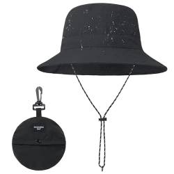 Durio Regenhut Herren Wasserdicht | Bucket Hat | Sommerhut Herren Anglerhut | Neutraler Sonnenhut | Outdoor Hut Verstellbarer Fischerhut für Damen und Herren von Durio