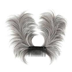 Durratou Unordentliches Haarstück mit seitlichem Kamm - Clip für gesammelte Haare für Frauen - Unordentliche Ernte einstellbar - langlebig - einfach zu bedienen von Durratou