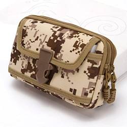 Militär Tarntuch Taktik Belt Taille Pack Outdoor Brieftasche Packet Utility EDC -Tasche für 6.5 '' Telefonjagdtasche von Dusarls
