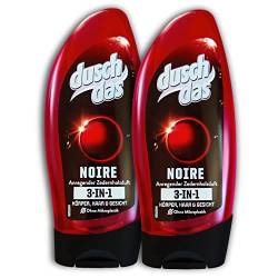 2x Duschdas Duschgel & Shampoo 2in1 Noire je 250ml von Duschdas