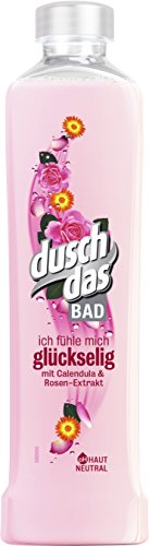 Duschdas Bad glückselig, Badezusatz, 6er Pack (6x 500 ml) von Duschdas