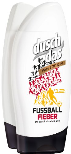 Duschdas Duschgel EM-Edition Fussballfieber, 5 x Doppelpacks (5 x 500 ml) von Duschdas