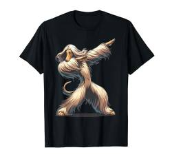 Dab Afghanischer Windhund Tanzender Dabbing Hund T-Shirt von Dustwear Design - Dabbing und Dab