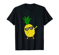 Dabbing gelbe Ananas - Dab lustige tanzende Frucht T-Shirt von Dustwear Design - Dabbing und Dab