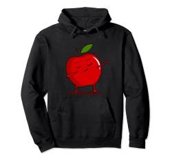 Dabbing roter Apfel - Dab lustige tanzende Frucht Pullover Hoodie von Dustwear Design - Dabbing und Dab