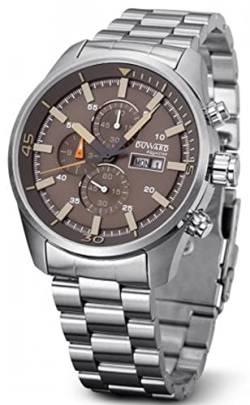 Duward aquastar hockenheim Herren Uhr analog Automatik mit Edelstahl Armband D95518.00 von Duward