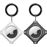 Dux Ducis Schlüsselanhänger 2x Silikon Case Schutz Hülle Schlüsselanhänger Apple AirTag (2-tlg) von Dux Ducis
