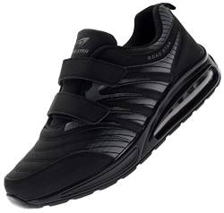 Damen Herren Sportschuhe mit Klettverschluss leichte Turnschuhe Sneaker Dämpfung Laufschuhe Freizeitschuhe Straßenlaufschuhe 82835 von Dvina