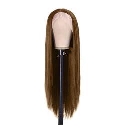 Damen Straight Human Hair Wig Lace Front Wigs Glatt Echthaar Perücke Schwarz Perücken Brasilianisches Echthaar Perücken Täglicher Gebrauch von Dwevkeful