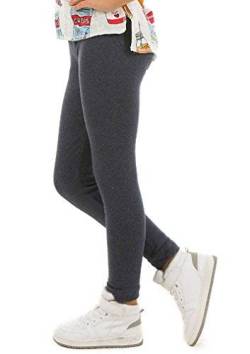 Dykmod Mädchen Thermo Leggings Winter Herbst Warm Hose Angerauht Kinder hk312 164 Dunkelblau von Dykmod