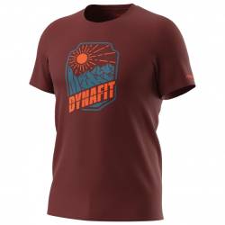 Dynafit - Graphic Cotton S/S Tee - T-Shirt Gr 48 rot von Dynafit