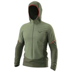 Dynafit - Traverse Alpha Hooded Jacket - Fleecejacke Gr L oliv von Dynafit