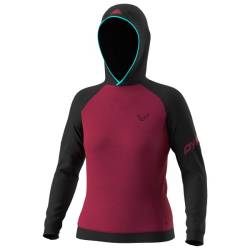 Dynafit - Women's 24/7 Hoody - Hoodie Gr XS rot/schwarz von Dynafit