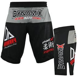 Dynamix Athletics MMA Fight Shorts XF3 - Funktionelle Mixed Martial Arts Hose für Herren (L) von Dynamix Athletics