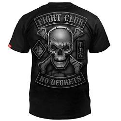 Dynamix Athletics T-Shirt Fight Club Schwarz - Streetwear Crime Old School Hooligan Shirt für Herren (S) von Dynamix Athletics