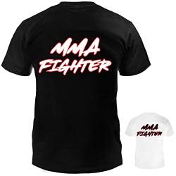 Dynamix Athletics T-Shirt MMA Fighter - Thaiboxen MMA Jiu Jitsu Kampfsport Shirt für Herren Mixed Martial Arts Shirt (as3, Alpha, x_l, Regular, Regular, Schwarz) von Dynamix Athletics