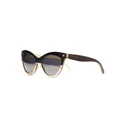 Dzukou French Seduction - Holzsonnenbrillen für Frauen - Polarisierte Sonnenbrillen mit UV400-Schutz - Ovaler Rahmen von Dzukou