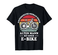 E-biker Mountainbike Männer Fahrrad Zubehör EBike T-Shirt von E-Bike Radfahrer Herren Trekking E Biker