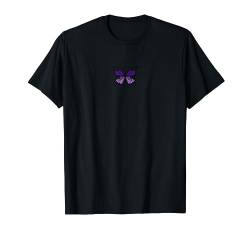 Purple Butterfly E-Boy E-Girl Aesthetic Grunge Clothing T-Shirt von E-Boy E-Girl Aesthetic Grunge