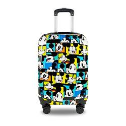 Koffer für Kinder Disney Mickey Mouse Handgepäck Spinner 4848, mehrfarbig, Taglia Unica von E PLUS M