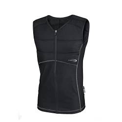 E.COOLINE Powercool SX3 ShirtWeste erfrischend kühlend mit Nierenschutz Unisex-Erwachsene, Schwarz, 106-114 cm Brustumfang von E.COOLINE