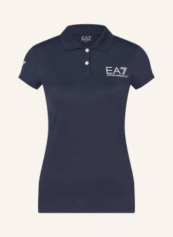 ea7 Emporio Armani Funktions-Poloshirt blau von EA7 EMPORIO ARMANI