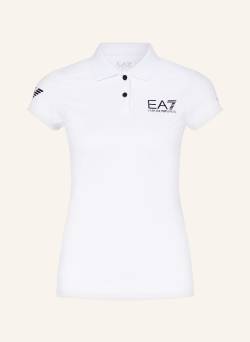 ea7 Emporio Armani Funktions-Poloshirt weiss von EA7 EMPORIO ARMANI