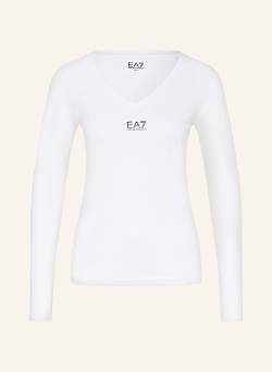 ea7 Emporio Armani Longsleeve weiss von EA7 EMPORIO ARMANI