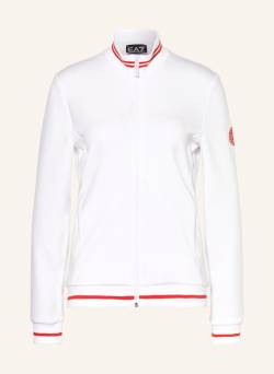 ea7 Emporio Armani Sweatjacke weiss von EA7 EMPORIO ARMANI