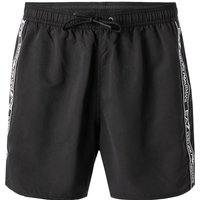 EA7 Herren Badeshorts schwarz Mikrofaser unifarben von EA7