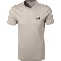 EA7 Herren T-Shirt beige Baumwolle von EA7