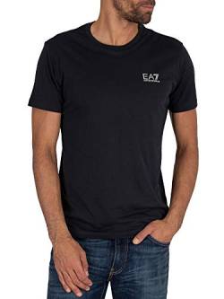 Emporio Armani EA7 EA7 8NPT51 PJM9Z Small Logo Half Sleeve T-Shirt Small Navy von EA7